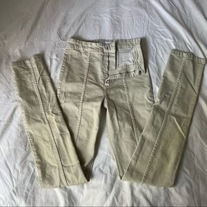 Zara Slit Flare Jeans